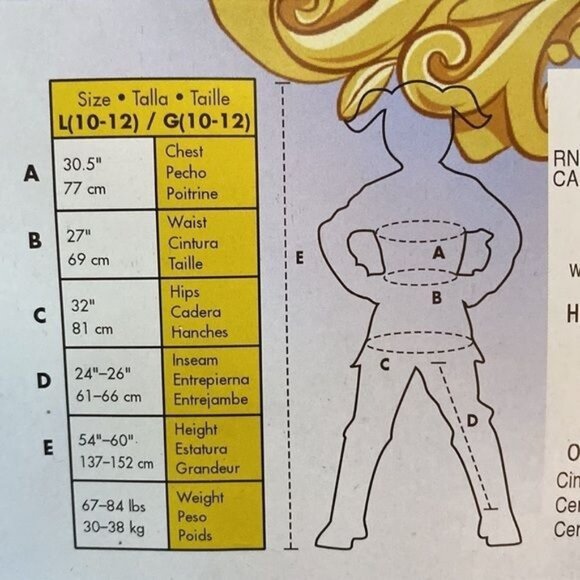 Disney’s Cinderella Short Dress Blue Princess Dress Girls NWT Costume - Picture 10 of 11